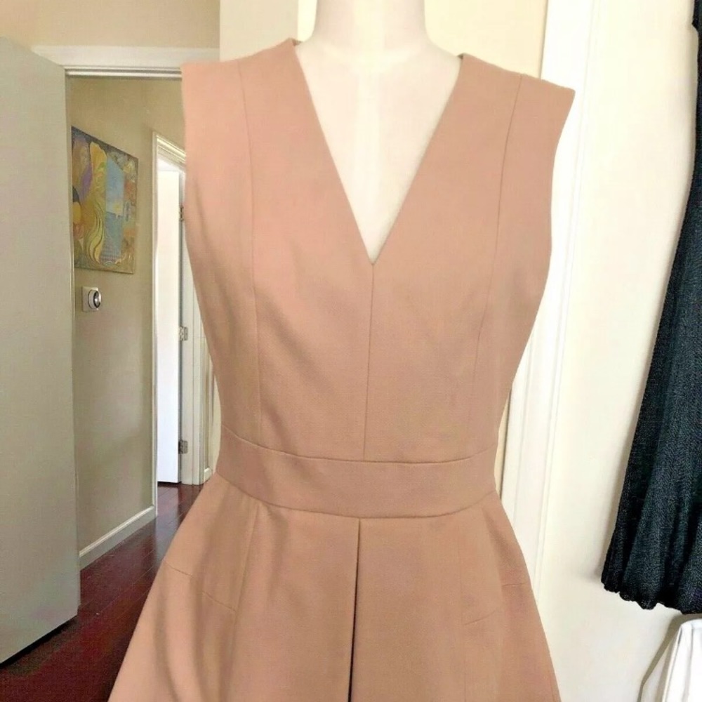 Alexander McQueen Peplum Top Beige BNWT